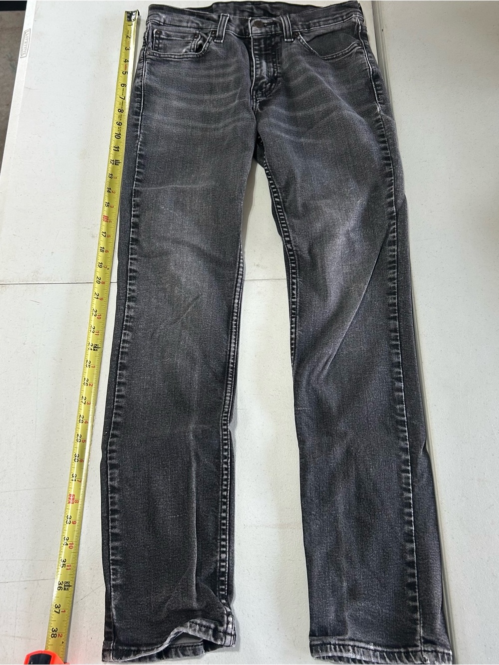 Levi’s 505 Mens Jeans 29x32 Grey Denim Excellent Condition